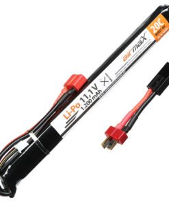 airmaX LiPo Akku 11.1V 1200mAh 20 / 40C Stick-Type m. Deans Anschluss + Mini-Tam Adapter
