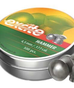 H&N excite Hammer Diabolo, Rundkopf geriffelt, 500St. Kal. 4,5mm