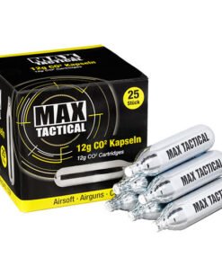 Max Tactical CO2-Kapseln 25 Stück je 12g