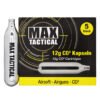 Max Tactical CO2-Kapseln 5 Stück je 12g
